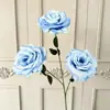 Arranjo de Flores Artificiais Azuis de Luxo para Casamento Arranjo Floral DIY Arranjo de Flores para Janela de Shopping Center ao Ar Livre Paisagismo com Flores Artificiais