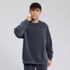 Sudadera con Capucha Fina de Forro Polar Pesado Vintage Desgastada para Hombre, 400g, Marca de Tendencia para Comercio Transfronterizo, Sudadera con Capucha Lavada Estilo Americano