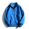 Sudadera overol personalizado más terciopelo grueso terciopelo zorro plateado súper suave cuello alto cremallera abrigo cálido vestido logo estampado