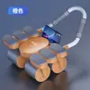 6 Apoyo de Codo Rueda Abdominal Rebote Automático de Cuatro Ruedas Rodillo Abdominal Ejercicio Abdominal Entrenamiento de Músculos Abdominales Movimiento de Rodillo con Apoyo de Codo para el Hogar para Hombres y Mujeres
