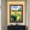 Fábrica de Origen Pintura Decorativa al Óleo de Monet Pintura Colgante para Entrada Americana Paisaje Sala de Estar Restaurante Pintura Famosa de Van Gogh