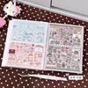 Libro de Pegatinas Lindo para Niñas Lleno de Corazón Femenino Lindos Dibujos Animados Mercancía Diario de Alto Valor Pegatinas Lindas Divertidas para DIY