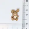 Animales de Dibujos Animados Oso DIY Funda para Teléfono Pasador Cuerda para el Cabello Accesorios de Resina Accesorios de Pegamento en Crema Materiales Venta al por Mayor