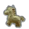 2026 Año del Caballo Joyería Nueva Llavero Colgante de Oro Puro 999 Regalo de Transmisión en Vivo Venta al por Mayor