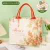 Bolsa de Lona Personalizada con Diseño Impreso, Bolsa de Compras Ecológica, Bolsa de Lona, Bolsa Impresa Multicolor, Bolso de Mano Publicitario Cultural y Creativo, Hecho a Medida