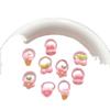 La liga para el cabello de los niños no daña el cabello, liga elástica para el cabello de niña, cuerda para la cabeza de bebé, tamaño pequeño, liga para el cabello, accesorios para el cabello