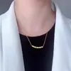Collar de Plata de Ley S925 Panal Sonriente para Mujer, Cadena para Clavícula de Lujo Ligero de Gama Alta, Colgante de Diseño de Nicho de Moda al por Mayor
