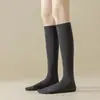 Calcetines de Algodón para Mujer Otoño e Invierno para Adelgazar la Pantorrilla con Micro-Presión, Moldeado Ligero, No Aprietan, Tubo Largo