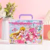 Caja Mágica Magnética de Niña Antigua Princesa Libro Silencioso Magnético Caja de Regalo Traje Niña Pintura Pegatinas Juguetes Educativos