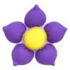 Flor Tridimensional Pvc Zueco Accesorios Decoración Lindo DIY Accesorios Hebillas de Zapatos Color Caramelo Accesorios para Zapatos Joyería Flores para Zapatos
