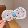 Pegatinas de Encaje con Lazo para el Cabello para Niñas para Mechas Rebeldes Niñas Lindas Pegatina Mágica Herramienta de Peinado para Flequillos Accesorios para el Cabello Que No Dañan el Cabello