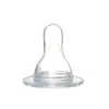 Directo de fábrica tetina de silicona líquida para bebé calibre estándar tetina para bebé se puede adaptar a todo tipo de biberón de boca estándar