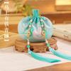 Sache Aromático do Festival da Lua de Qian Li, Bolsinha de Brocado Estilo Tradicional, Bolsa Vazia de Formato Único, Lembrança Hanfu Estilo Antigo