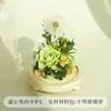 Adorno de Cúpula de Cristal con Flor Preservada para Sala de Estar, Caja de Regalo con Rosa de Flor Seca, San Valentín, Boda, Regalo para el Festival Qixi, Regalo Hecho a Mano