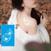 Nuevas Pegatinas de Tatuaje de Mariposa Estilo Retro Pequeñas Frescas de Gama Alta Estilo Ins Mariposa Blanca Pegatinas de Tatuaje Sexy