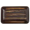 Vajilla de hotel de estilo japonés, plato rectangular, plato de barbacoa para restaurante, plato de aperitivos, bandeja de cerámica, plato para tartas, plato plano