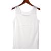 Camisola de encaje para mujer, corte entallado, combinable, para uso exterior, base pequeña, top de tubo de encaje, base de chaleco sin mangas de verano