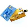 Pen Drive Cartão Barato 1G 2G 4G Cartão de Visita Publicitário USB2.0 Pode Imprimir Padrões Coloridos LOGO Presente de Exposição Empresarial