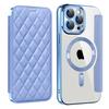 Funda protectora magnética Xiaoxiangfeng para Apple iPhone15 tipo libro con carga inalámbrica y cobertura total resistente a caídas