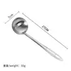 Espátula Personalizada de Fábrica Espátula de Cozinha Colher Aço Inoxidável 304 Jacarandá Conjunto de Utensílios de Cozinha Antiescaldante Cabo Longo de Chef