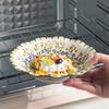 Estilo Bohemio Hogareño Cerámica Retro Vajilla Bol de Arroz Plato para Salsa Plato de Pescado Set Color Bajo Esmalte