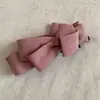 Pinza de Plátano de Gamuza Multicapa con Lazo Estilo Coreano Pinza Vertical para Cola de Caballo Pinza Retorcida para Mujer Otoño e Invierno