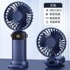 Ventilador pequeño plegable de mano, recargable, nuevo, disponible para regalos de empresa, con impresión USB, para escritorio, para colgar en el cuello, venta al por mayor.