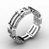 Anillo wish AliExpress superventas estilo punk europeo y americano joyería de cobre moda anillo para hombre superventas transfronterizo