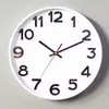 Reloj de Pared para el Hogar de 30CM Reloj Reloj de Pared Montado en Pared Reloj Creativo Reloj de Cuarzo Silencioso Reloj de Pared para Sala de Estar
