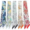 Cinta Decorativa para Mujer de Estilo Nuevo de Primavera de Comercio Exterior, Mundo Submarino, Cinta para Envolver Bolsas, Pañuelo de Seda, Pañuelo Pequeño para el Cuello, Bufanda