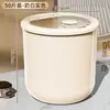 Caja de Almacenamiento de Granos, Contenedor de Arroz, Frasco Sellado de Grado Alimenticio para el Hogar, Contenedor de Arroz Transparente, Contenedor de Granos a Prueba de Insectos y Humedad, Caja de Arroz