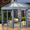 Porche Balcón Jardín Villa Casa de Flores Aleación de Aluminio Casa de Cristal Tejado Puente-Rompiente Porche de Aluminio Venta al por Mayor Toldo Solar