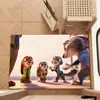 Alfombrillas de Barro Diatómico Zootopia para Puerta de Entrada de Casa, Alfombras para Vestíbulos, Alfombrillas Resistentes a Manchas y de Fácil Cuidado, Venta al por Mayor y Entrega
