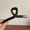Grampo de cabelo de tubarão de luxo extra grande para mulheres, novo modelo de alta qualidade 2026, grampo de cabelo com pérolas estilo coreano versátil atacado