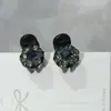 Clip de Flor Rosa de Alta Gama, Clip Fijo para Cola de Caballo Femenino y a la Moda Nuevo Clip para Cabello de Media Recogida 2025, Tocado Versátil