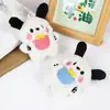 Babero de peluche Figura de muñeco perro Pacha Colgante pequeño Broche accesorio Llavero Colgante decorativo para mochila escolar Estudiante