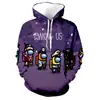 Nova Camiseta Masculina 2021 3D among us Roupa de Rua Harajuku Moda Roupa Moletom Pode Ser Imagem