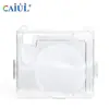 Funda Protectora Adecuada para Cámara Instax Square Sq40, Correa para Lanyard Almacenamiento de Cámara Estuche de Cristal Transparente Sin Correa