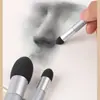 Amazon Sketch Lápiz Gris para Surface Paquete de 3 Lápiz Borrador Oscuro para Surface Cabezal de Esponja Detalle de Resalte Lápiz para Frotar Óleo Pastel