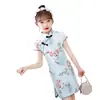Vestido de Niña Verano Nueva Llegada Hanfu Elegante Vestido Cheongsam Grande para Niños Verano Niña Vestido de Princesa
