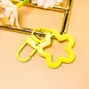 Llavero Creativo de Estrella de Cinco Puntas Hueca de Colores Hebilla de Puerta Giratoria Colgante Decorativo Creativo para Bolso Accesorios Hechos a Mano DIY