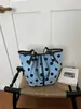 2026 Nueva Bolsa Tote de Lunares para Mujer Gran Capacidad Bolsa Versátil Bolso de Hombro Bolso de Mano Estilo Japonés Coreano Bolsa de Lona
