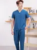 Gorro Cirúrgico de Secagem Rápida e Elasticidade em Quatro Direções para Mulheres, Uniforme de Centro Cirúrgico de Manga Curta, Roupa de Trabalho para Sala de Operações, Uniforme de Médico de Manga Longa