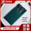 En Stock Venta al por Mayor Servilletas Verdes Libres de Polvo 4040 para Fiestas y Banquetes, Servilletas de Papel Plegables para Cuchillo y Tenedor, Personalizables