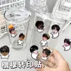 TF Family Wang Lu e Mu Zhicheng Material de Suporte Impresso Personalizado Adesivos Decorativos para Garrafas de Água