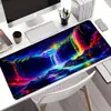 Mouse Pad Fluorescente Eletrônico Transfronteiriço, Tapete de Mesa para Computador, Mouse Pad Personalizado para Jogos, Tapete de Mesa Extra Grande