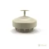Cepillo para champú de paja de trigo con cerdas suaves en stock, con superficie texturizada para limpiar el cuero cabelludo, modelo nuevo con mango, peine masajeador y para el cuidado del cabello