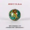 Sete contas de laca de beco contas únicas contas soltas 8mm contas de laca de couro de rinoceronte artesanato de laca de Fuzhou não-herança natural caracol