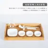Cerâmica branca para cuidados com a pele tigela pequena branca porcelana branca xícara de chá para água tigela de óleos essenciais para salão de beleza tigela para misturar máscara tigela para misturar spa