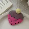 Pinzas Creativas para el Cabello con Temática de Frutas para Niños, Bordado Hecho a Mano Estilo Coreano, Dulces Pinzas para Flequillo de Bebé, Pinzas Laterales Estilo Coreano para Niñas